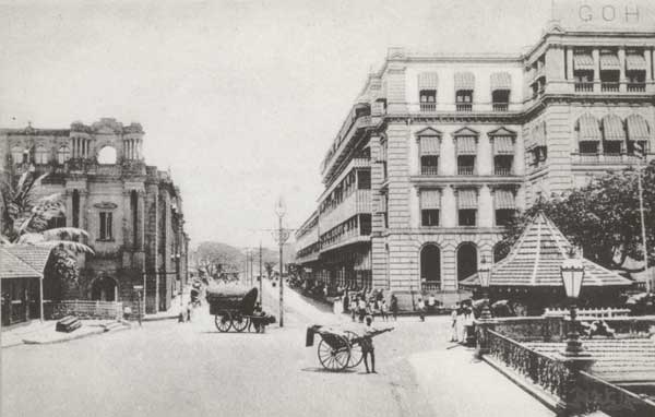 The Victoria Arcade: An early photograph of the Mackinnons Building 1910 (from the Mackinnons Travels Ltd Calendar, 2001).