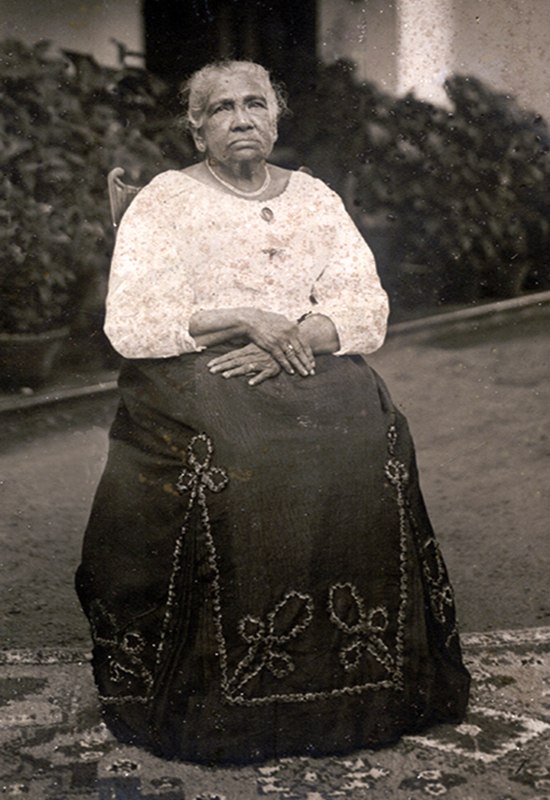 Appolonia Fernando - Maria Appolonia Fernando (nee De Mel), sister of Jacob De Mel. She was the mother-in-law of E. C. de Fonseka, and lived in to her 90’s