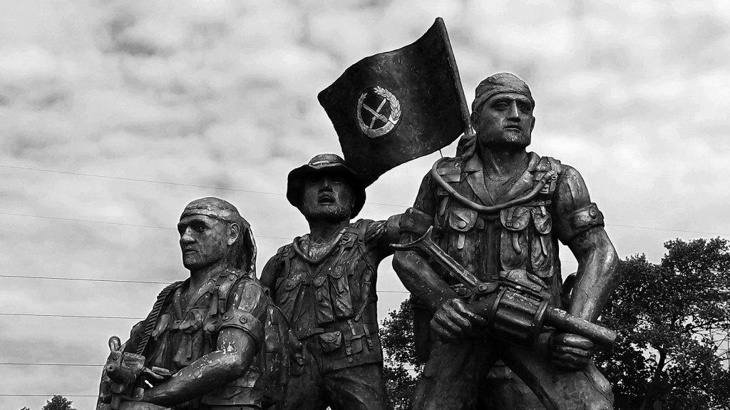 The War Hero Monument at Commando Regiment, Ganemulla