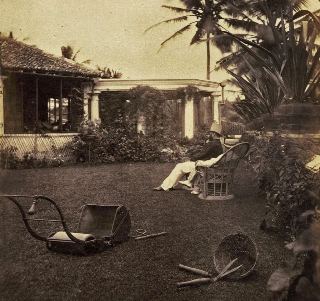 Residence of Captain F. Bailey, Galle, Ceylon Benjamin Greene 1866, National Library of Australia