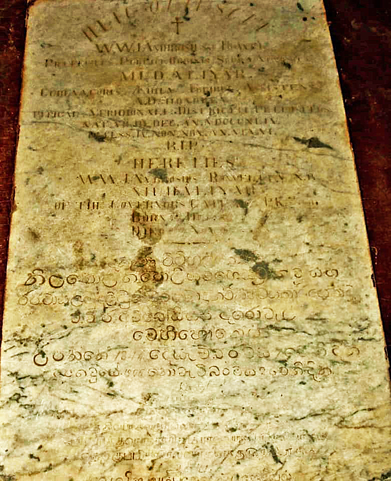 Grave of Ambrosius de Rowel